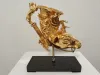 Greek Gold-Plated Silver Rhyton with Stag Head 2