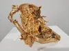 Greek Gold-Plated Silver Rhyton with Stag Head 6