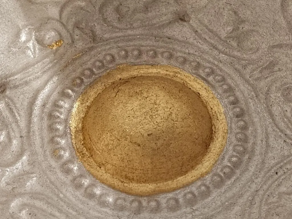 Greek Silver Libation Bowl Phiale with Floral Motifs 5