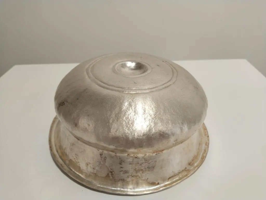 Greek Silver Libation Bowl Satyr Phiale 4