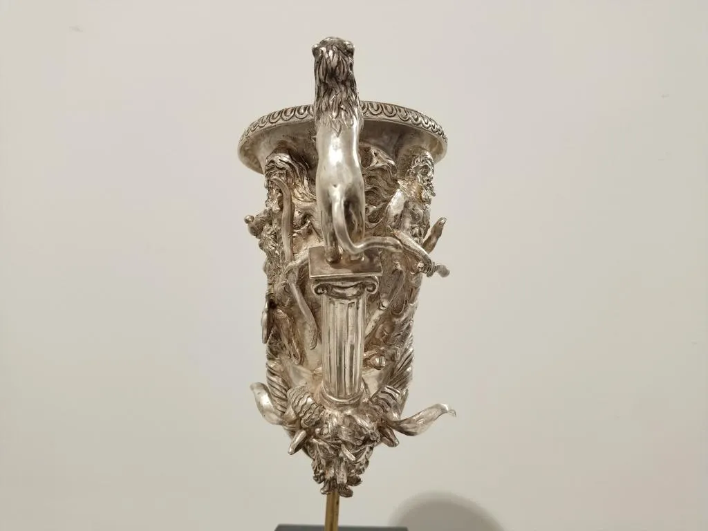 Greek Silver Rhyton mit Eberkopf 4