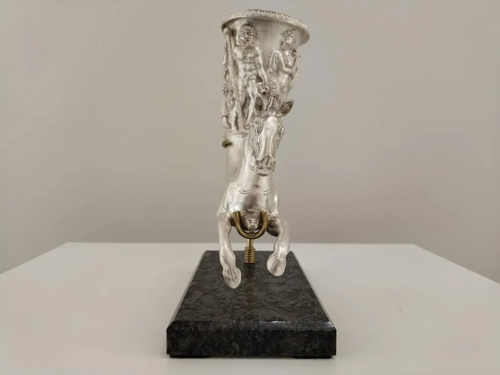 Greek Silver Rhyton with Horse Protome 2