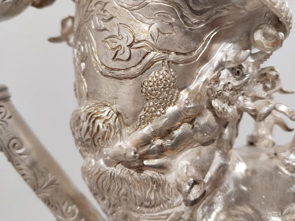 Greek Silver Rhyton with Stag Head 6