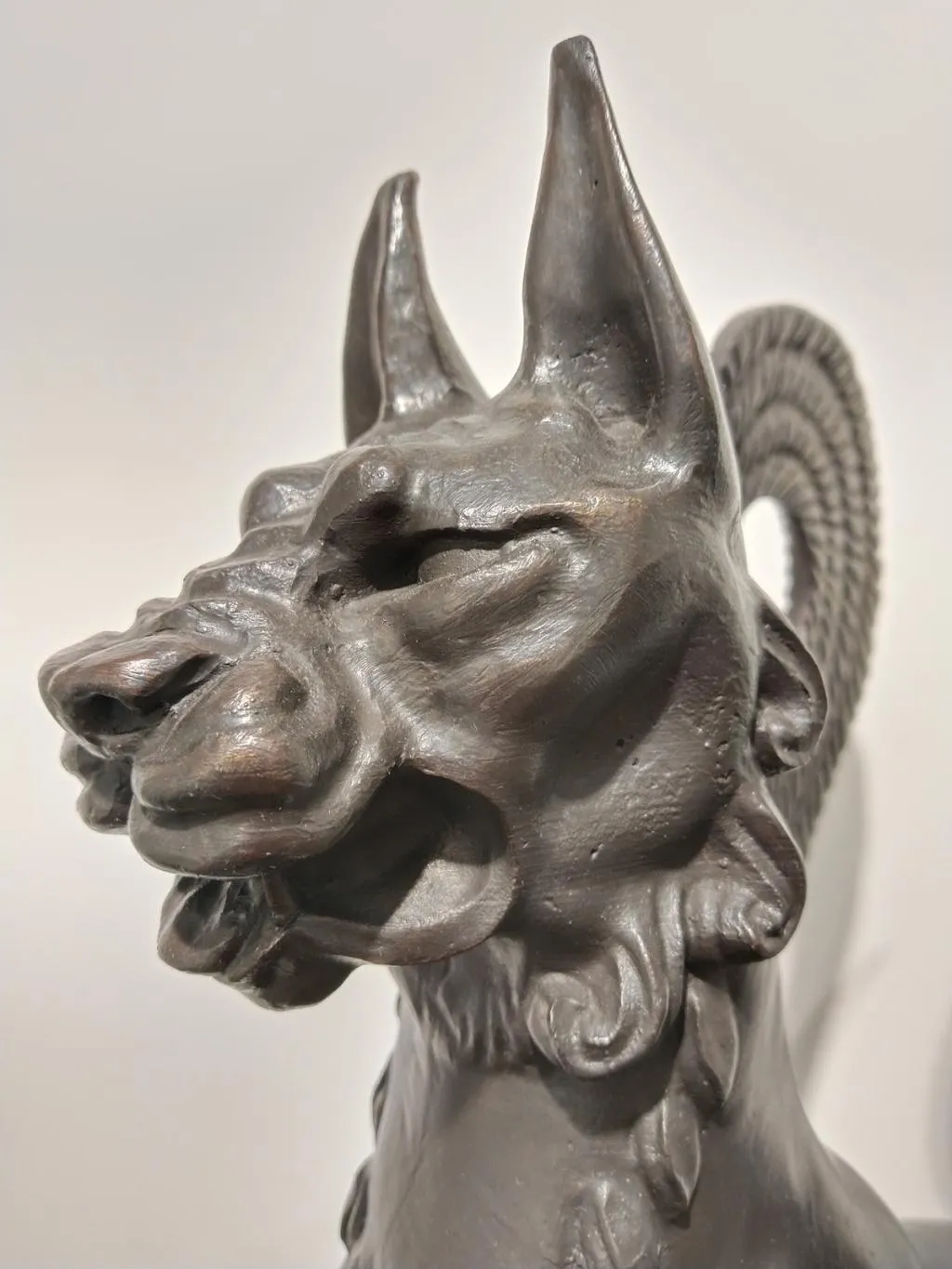 Greif Bronze Skulptur 2