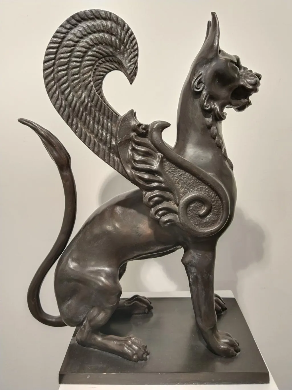 Greif Bronze Skulptur 6