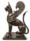 Greif Bronze Skulptur