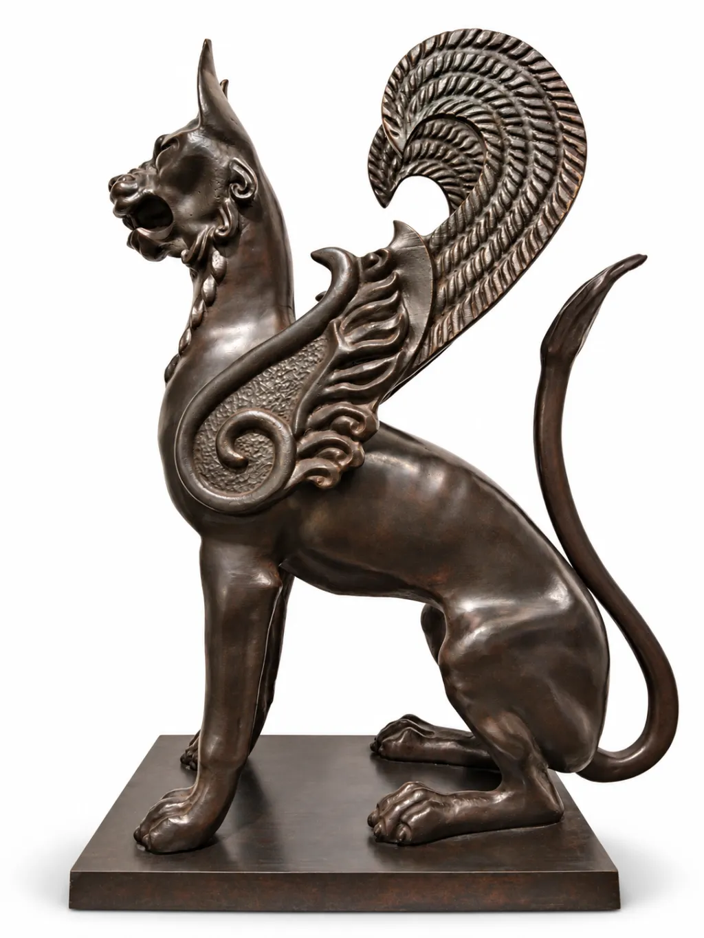 Greif Bronze Skulptur