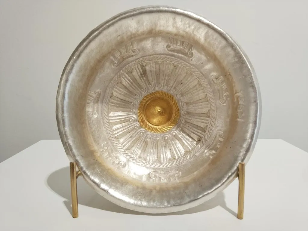 Griechische Silber Phiale Libationsschale Mit Geometrischen 1