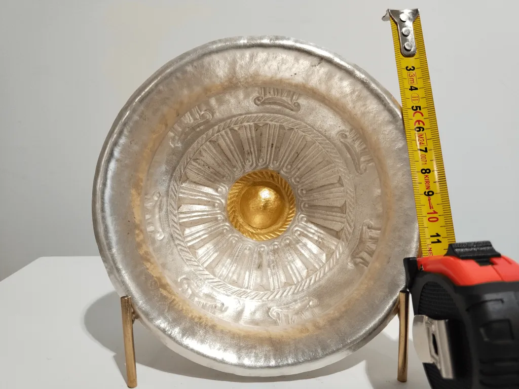 Griechische Silber Phiale Libationsschale Mit Geometrischen 9