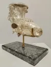 Griechisches Silber Rhyton mit Widderkopf 4