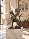Griffin Bronze Sculpture 3