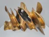 Gyroid-Fragmente Bronze Skulptur zeitgenössische Kunst 1