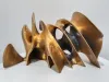Gyroid-Fragmente Bronze Skulptur zeitgenössische Kunst 4