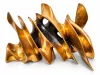 Gyroid-Fragmente Bronze Skulptur zeitgenössische Kunst