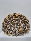 Half sphere modern sculpture contemporary art 1