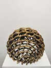 Half sphere modern sculpture contemporary art 4