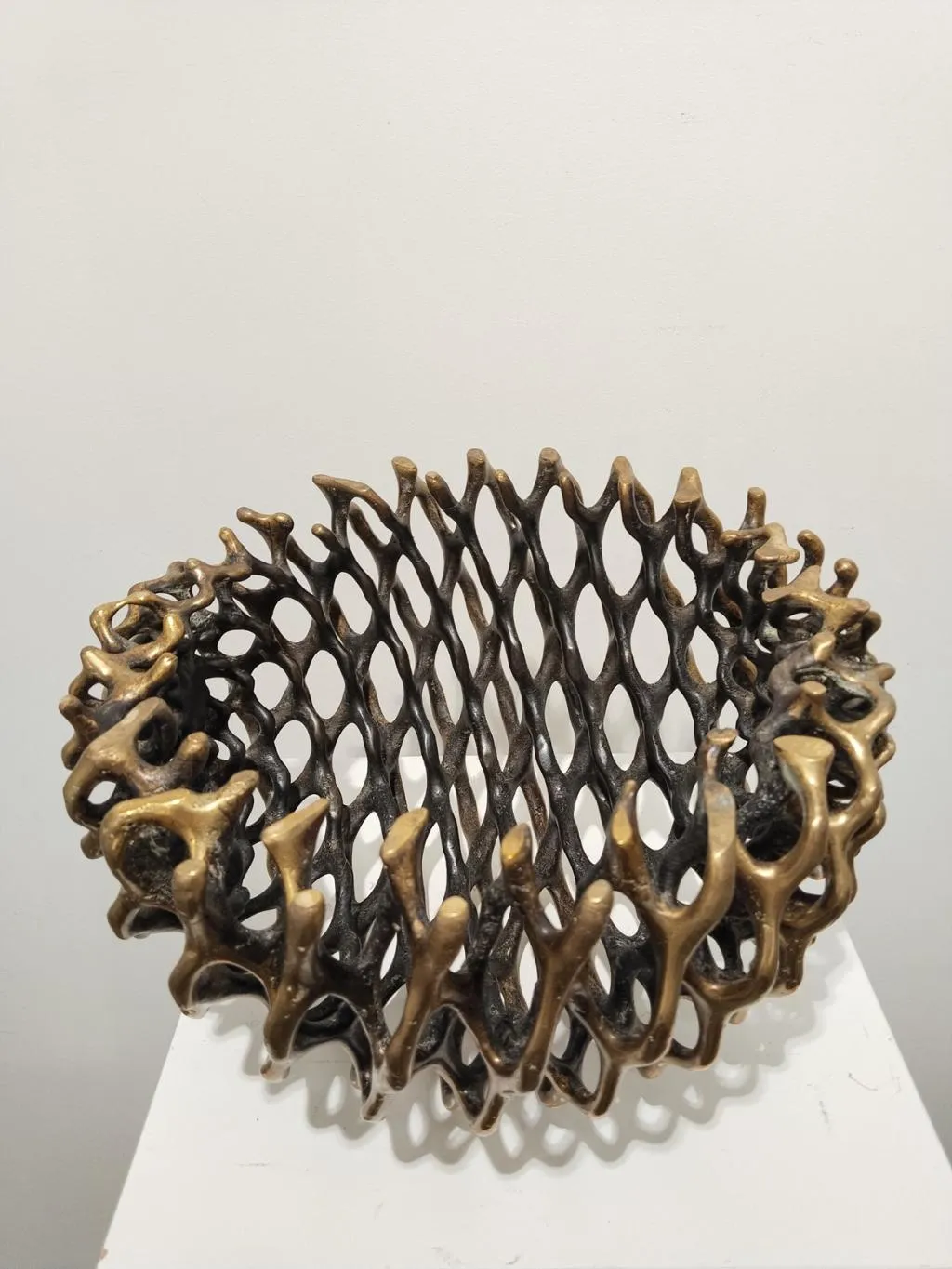 Half sphere modern sculpture contemporary art 5