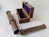Henry Barrow Co London Spyglass Telescope In Wooden Box 11