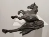 Horse bronze wall sculpture 4