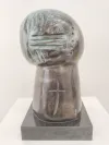 Kolio Karamfilov Bronze Head Sculpture 1