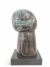 Kolio Karamfilov Bronze Head Sculpture