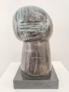 Kolio Karamfilov Kopf Bronze Skulptur 1