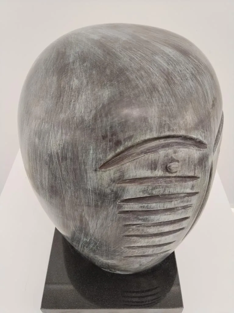 Kolio Karamfilov Moderne Kunst Kopf Bronze Skulptur 6