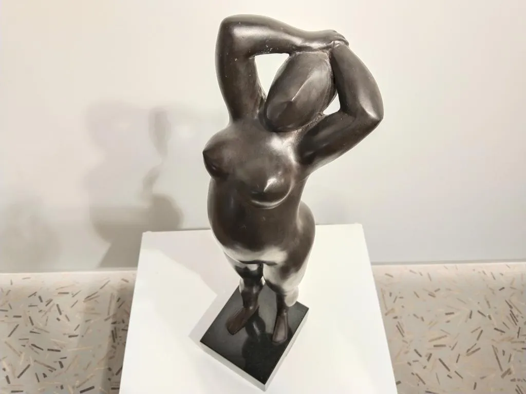 Kunstturnen II Bronze-Skulptur von Margarita Pueva 8