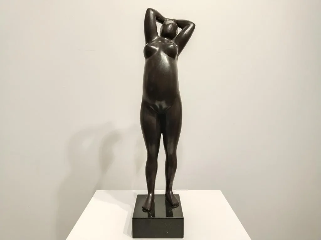 Kunstturnen II Bronze-Skulptur von Margarita Pueva 9