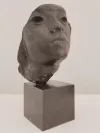 Ljubomir Daltschew Bronze Skulptur Maske 6