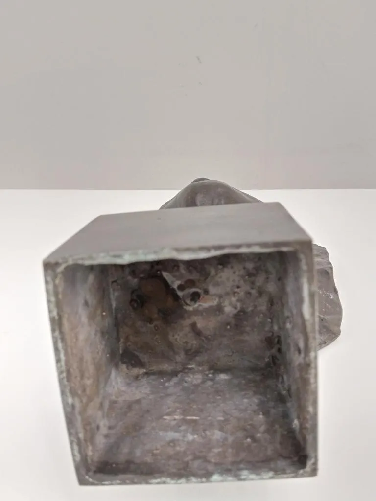 Ljubomir Daltschew Bronze Skulptur Maske 8