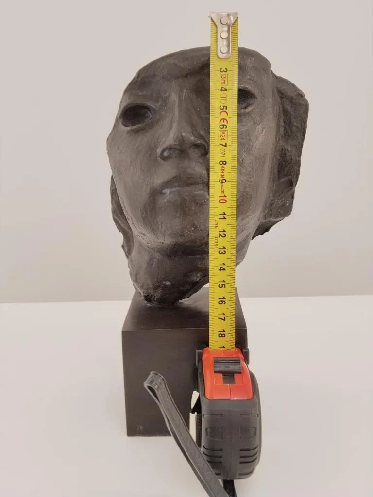 Lubomir Dalchev Bronze Mask Sculpture 10