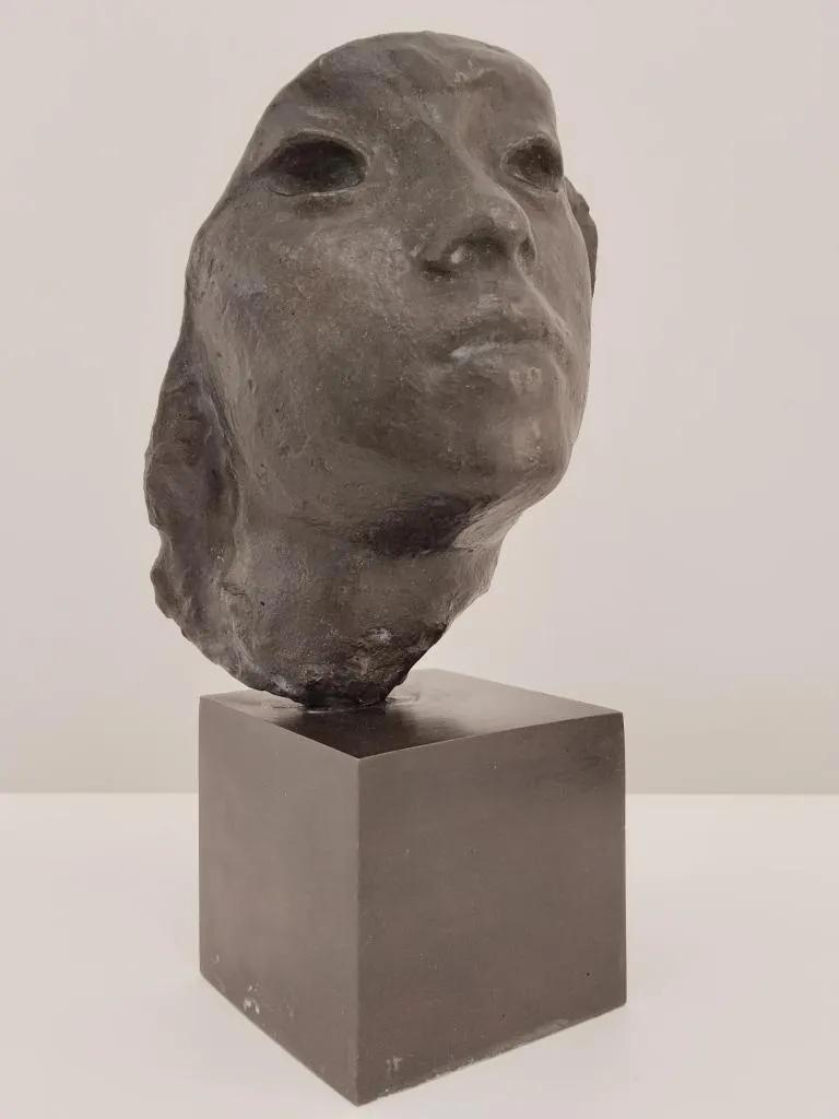 Lubomir Dalchev Bronze Mask Sculpture 6