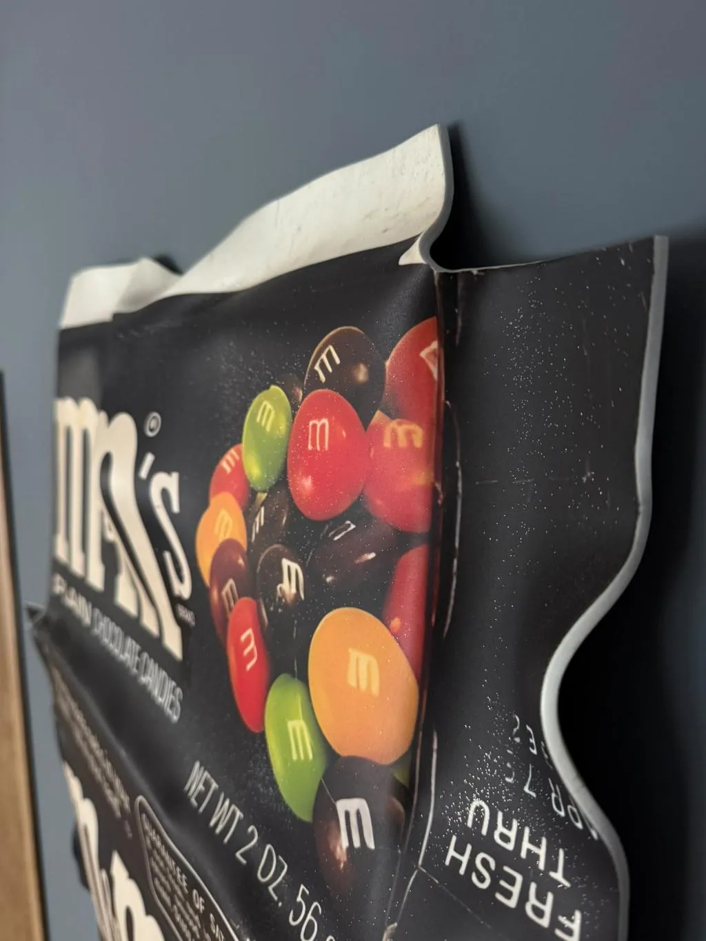 M and Ms Modern 3D Wall Sculpture Pop Art Packaging 2