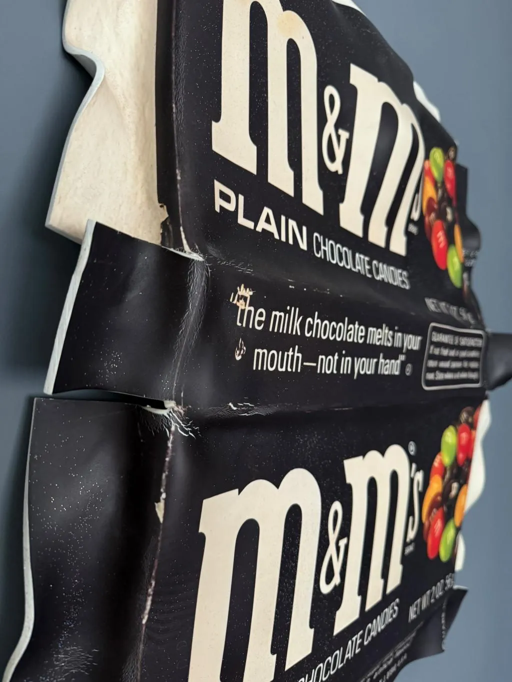 M and Ms Modern 3D Wall Sculpture Pop Art Packaging 5