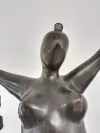Margarita Pueva Bronze Gymnast III Sculpture 6