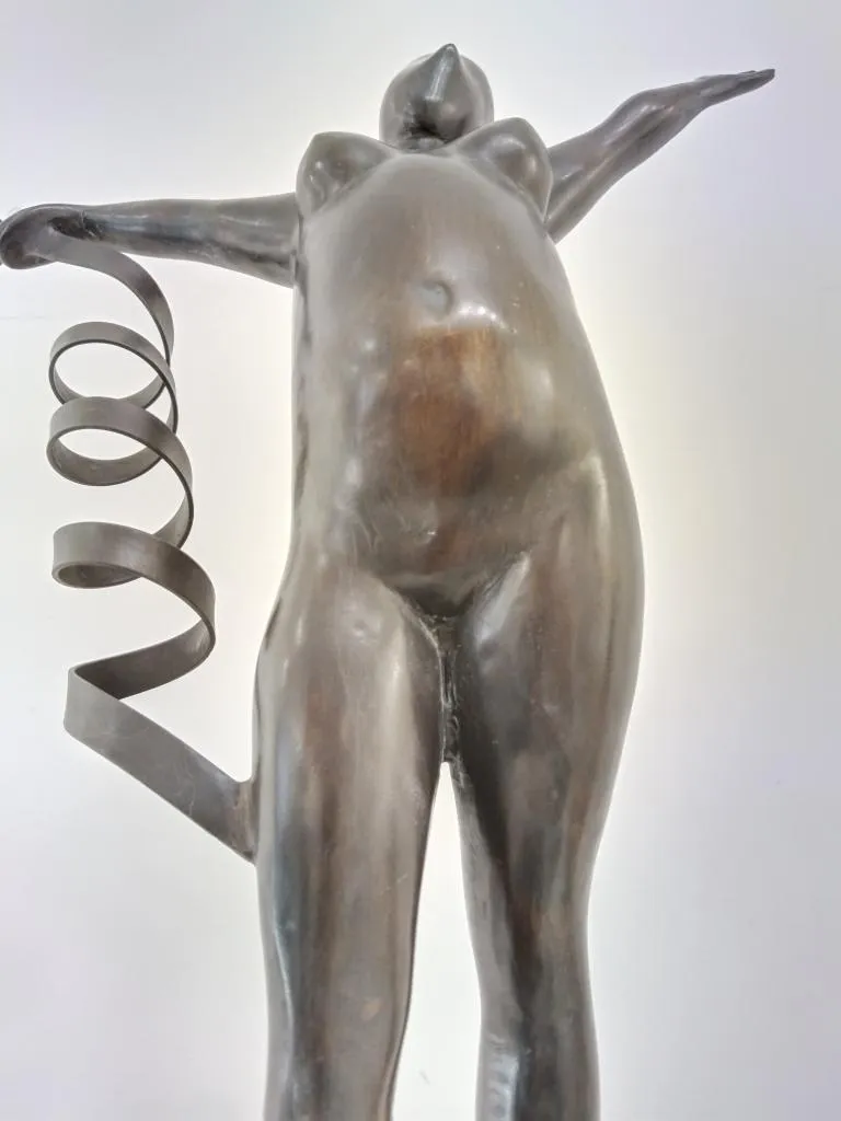 Margarita Pueva Bronze Gymnast III Sculpture 7