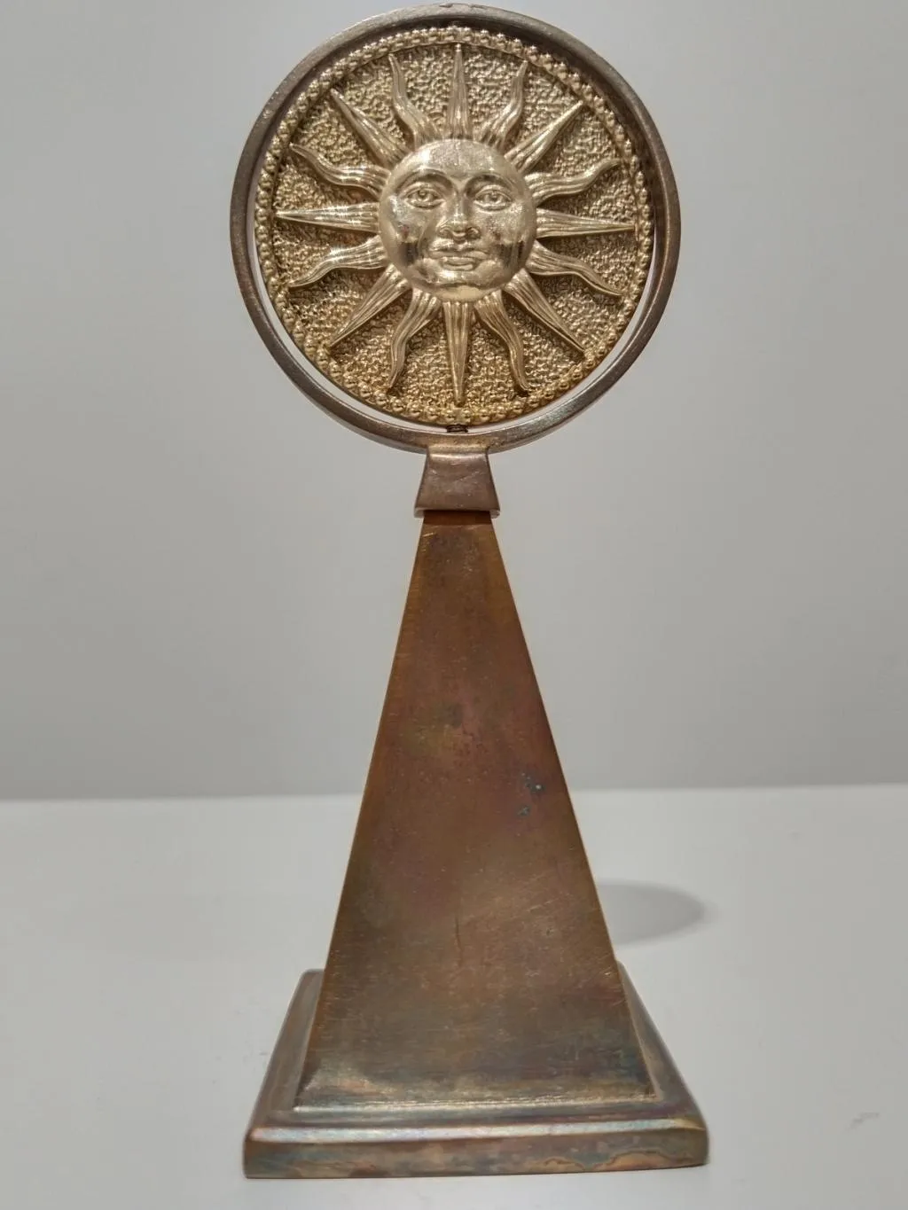 Masonic Sun and Moon Brass 1
