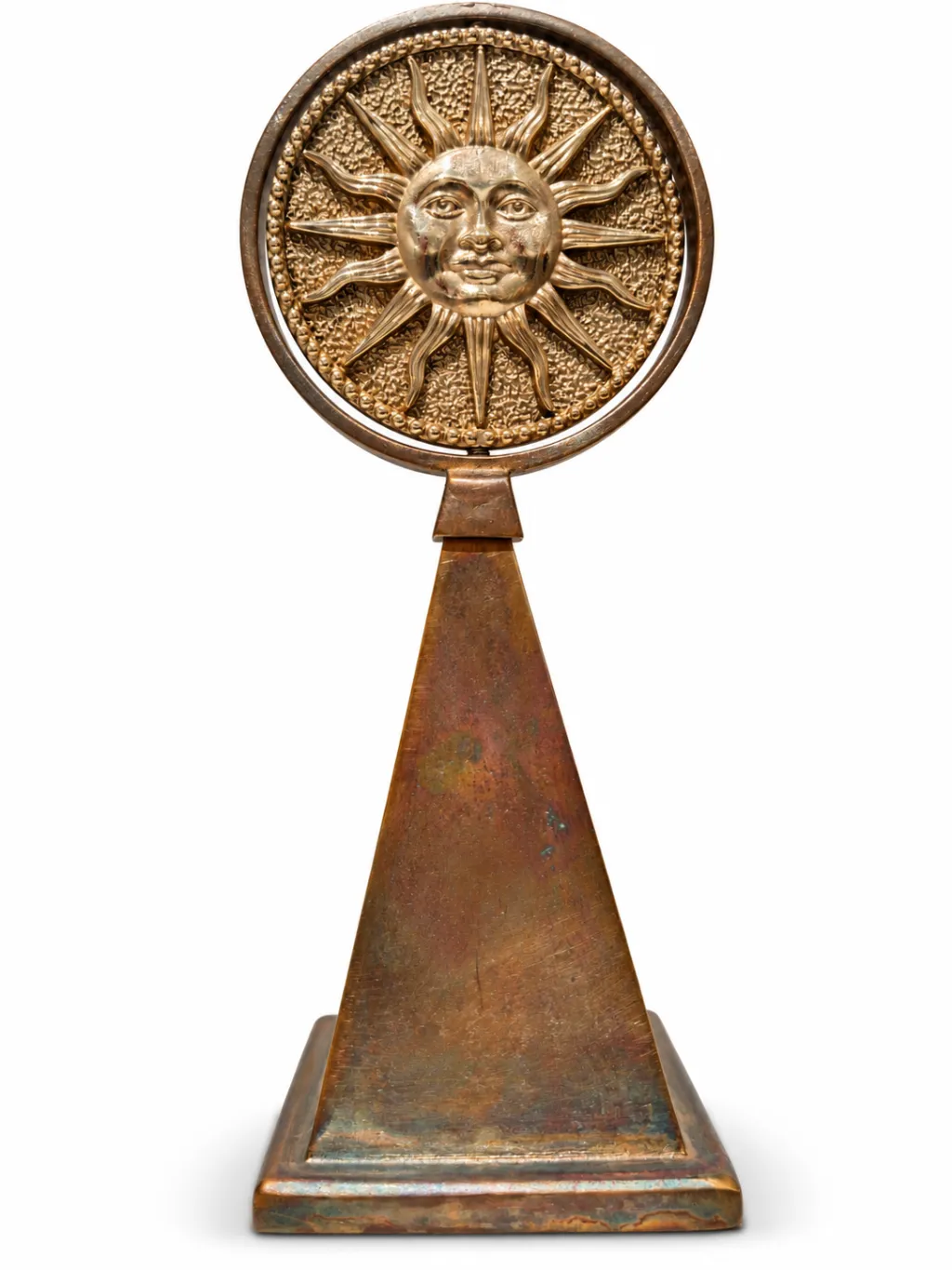 Masonic Sun and Moon Brass