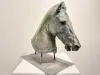 Medici Riccardi Horse Head Verdigris Cast Bronze Copy
