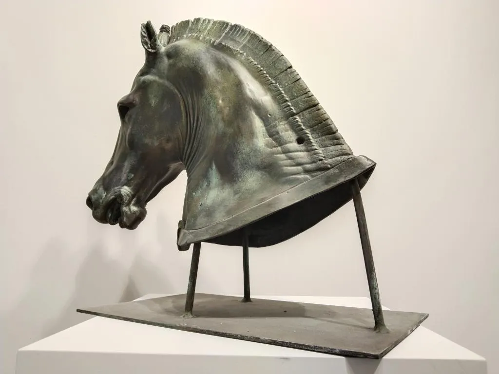 Medici Riccardi Horse Head Verdigris Cast Bronze Copy 6
