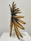 Meeresbewohner Bronzeskulptur 2