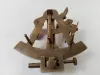 Messing Nautisch Sextant Navigationsinstrument der Seefahrt 14