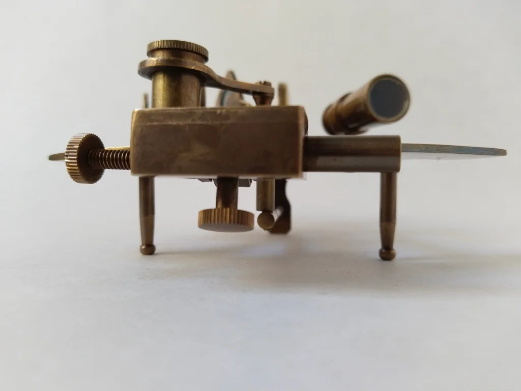 Messing Nautisch Sextant Navigationsinstrument der Seefahrt 8