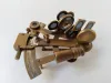 Messing Nautisch Sextant Navigationsinstrument der Seefahrt