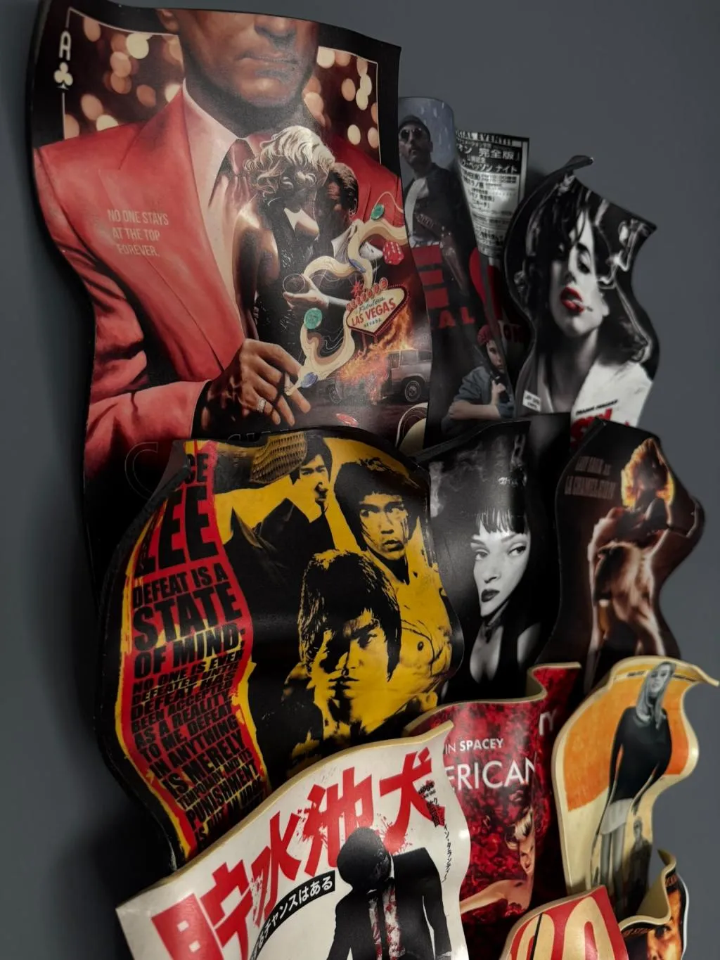 Modern 3D Wall Sculpture Pop Art Movie Posters 6