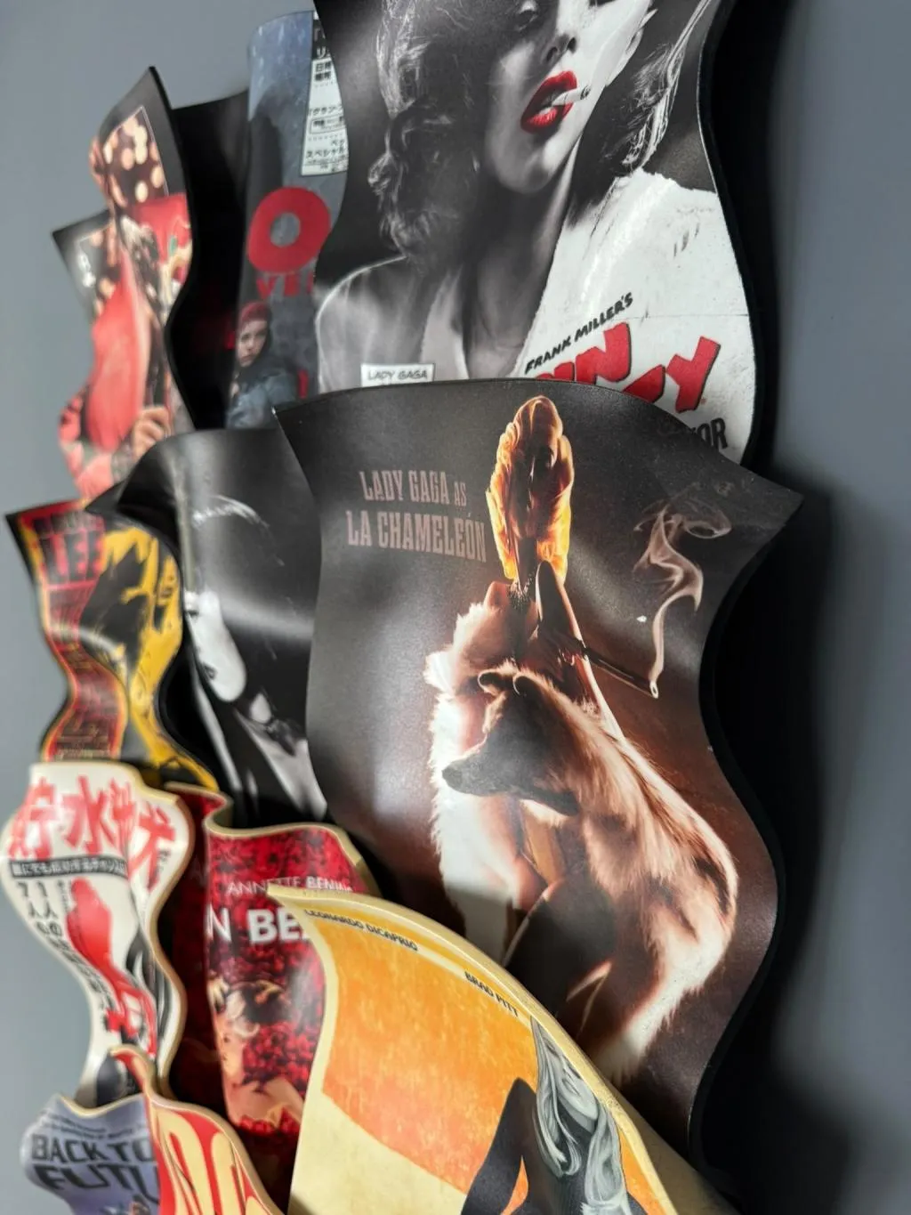 Modern 3D Wall Sculpture Pop Art Movie Posters 7