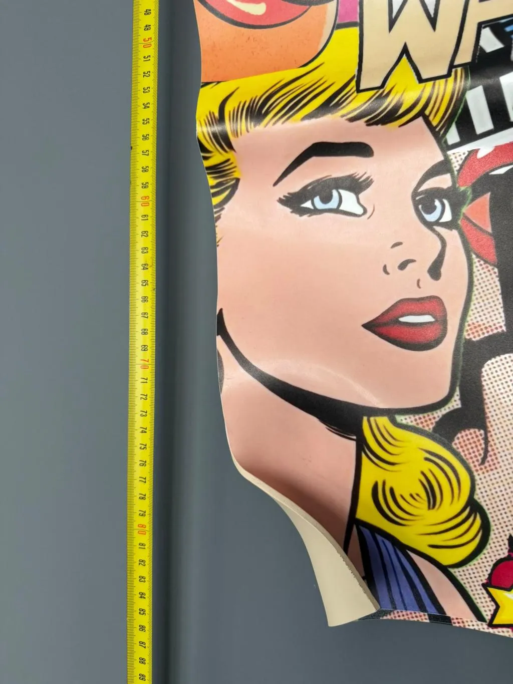 Modern 3D Wall Sculpture Pop Comic Art Melodrama 8