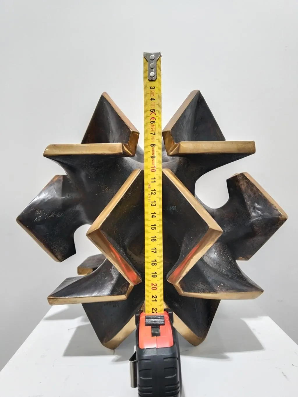 Moderne Skulptur Würfelstern Zeitgenössische Kunst 7