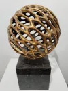 Organic Geometry Modern Bronze Sculpture Contemporary Art 6